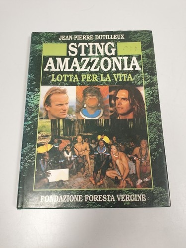 Libro sting amazzonia - sting,