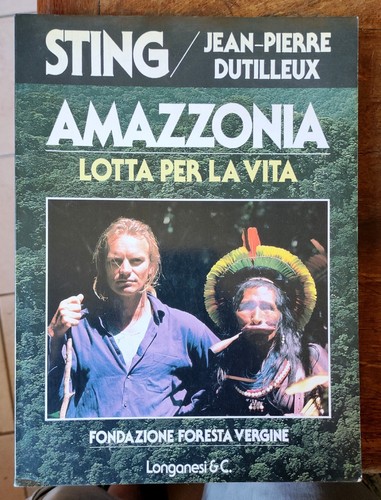 Libro sting amazzonia lotta - libro,