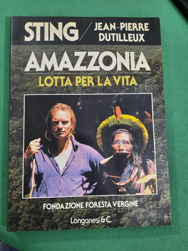 Libro sting amazzonia lotta - libro,