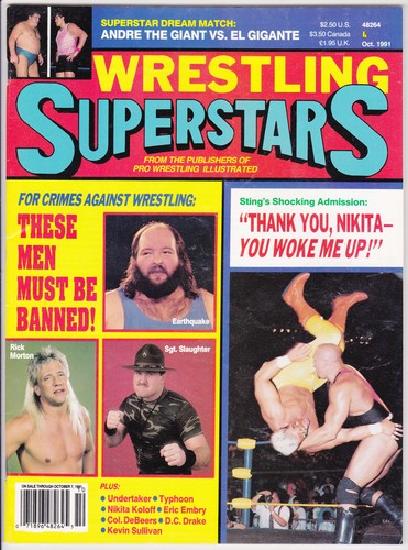 Wrestling superstars magazine - superstars,
