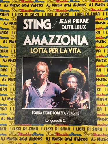 Book libro sting amazzonia - sting,